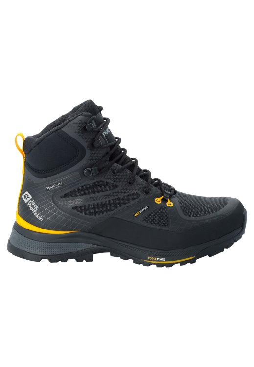 Force Trekker Texapore Mid M Brand Jack Wolfskin Black Collections