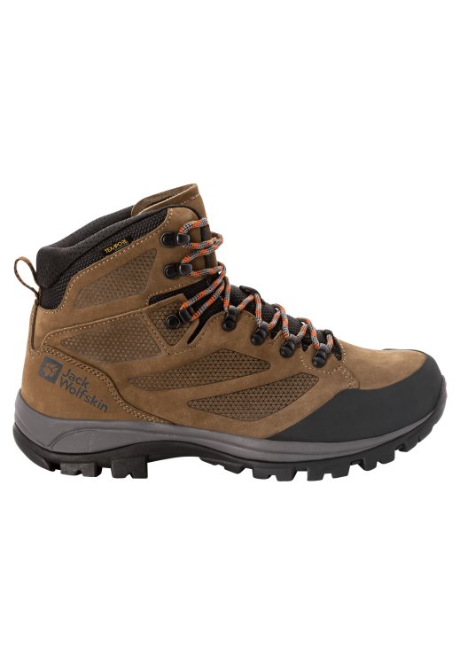 Rebellion Texapore Mid M Brown-Red Brand Brand Jack Wolfskin
