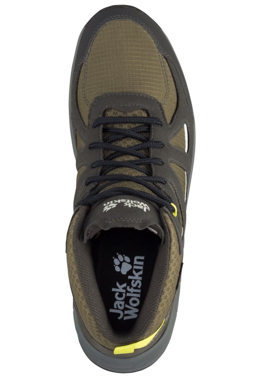 Brand Jack Wolfskin Woodland 2 Texapore Mid M Khaki-Green Collection
