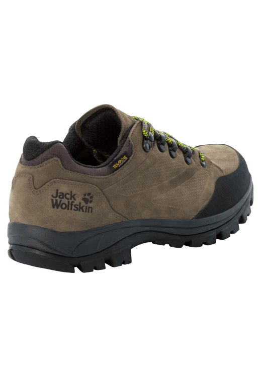 Khaki-Phantom Brand Jack Wolfskin Origin Rebellion Texapore Low M