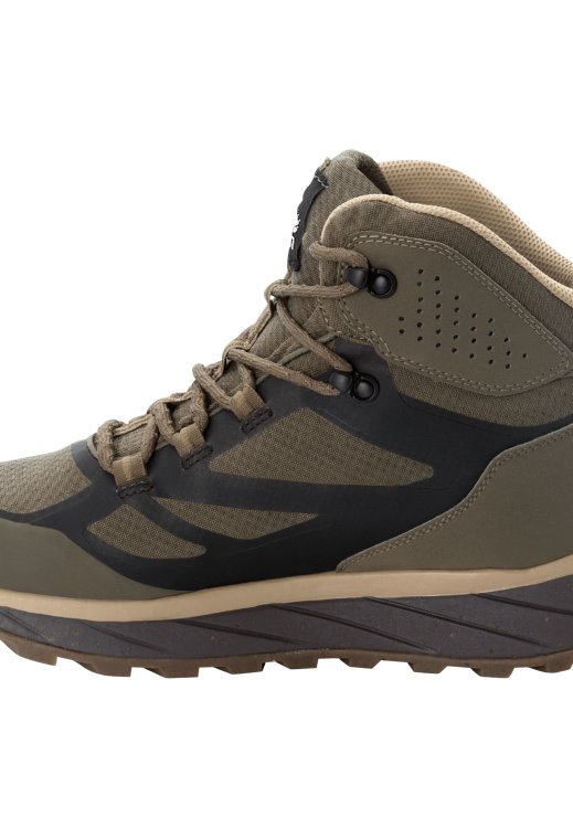 Brown-Beige Brand Brand Jack Wolfskin Terraventure Texapore Mid M