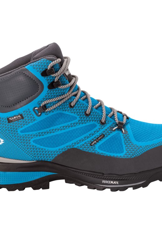 Force Striker Texapore Mid M Brand Jack Wolfskin Blue-Lime Origins