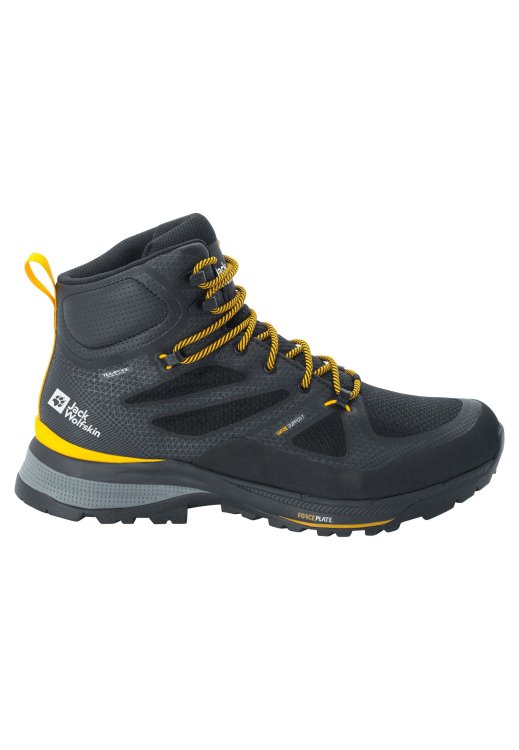 Force Striker Texapore Mid M Black-Burly Yellow Xt Brand Jack Wolfskin