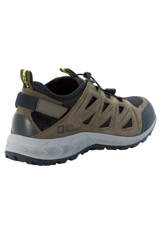 Woodland 2 Hybrid Low M Khaki-Lime Brand Jack Wolfskin Hot