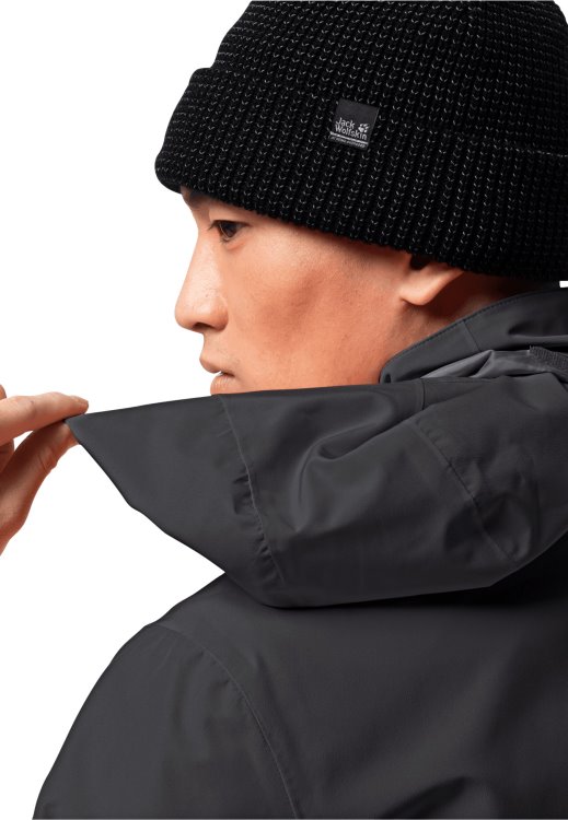 Collections Stormy Point Jacket M Brand Jack Wolfskin Black
