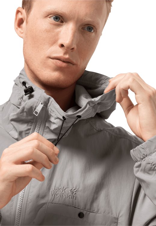 Lightsome Jacket M Brand Jack Wolfskin Ash Grey Hot