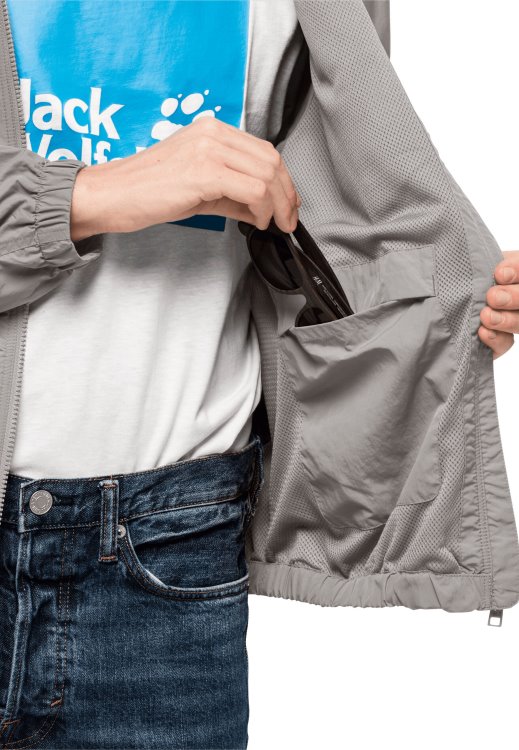 Lightsome Jacket M Brand Jack Wolfskin Ash Grey Hot