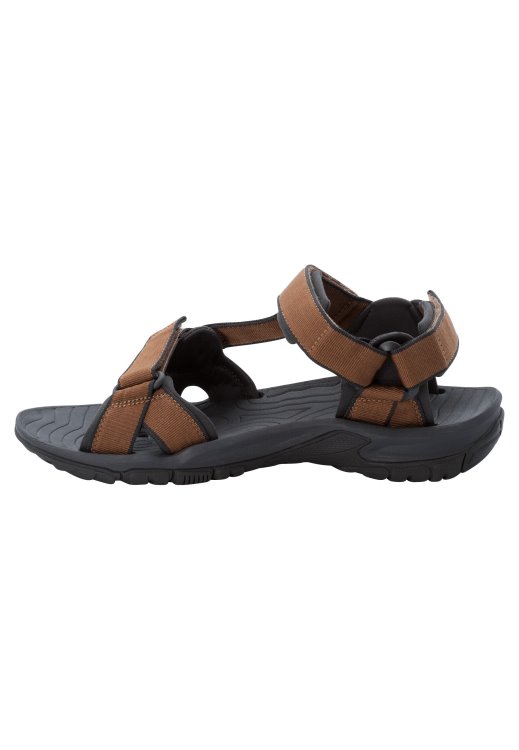 Brand Jack Wolfskin Brown-Black Origin Lakewood Ride Sandal M