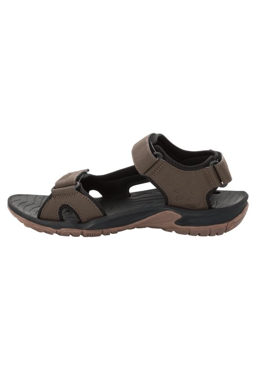 Dark Wood Fashion Brand Jack Wolfskin Lakewood Cruise Sandal M