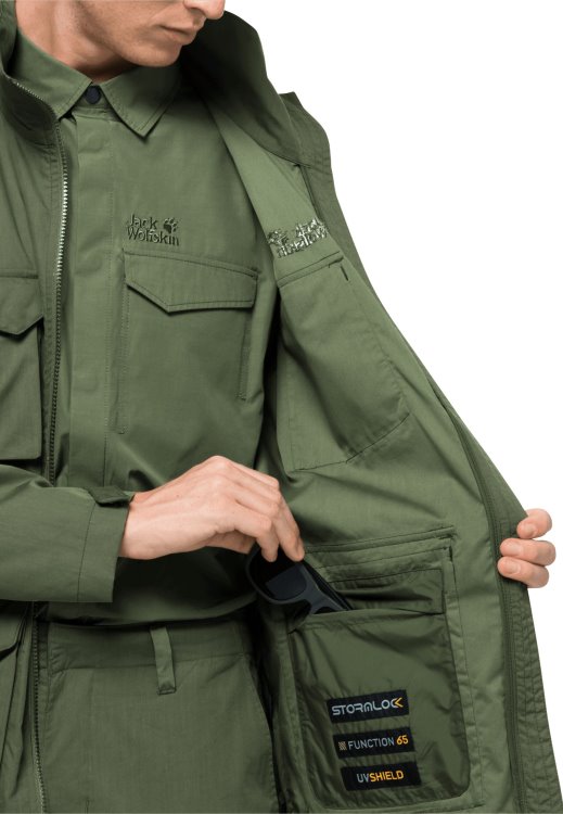 Lakeside Trip Jacket M Greenwood Brand Jack Wolfskin Collection