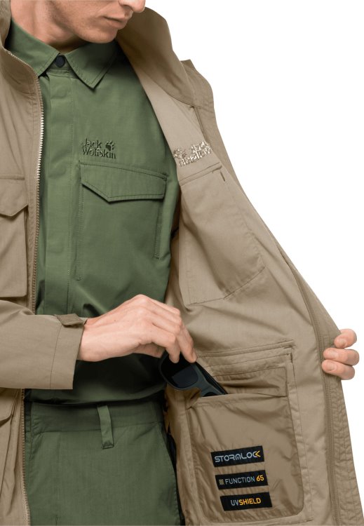 Lakeside Trip Jacket M Sand Dune Collections Brand Jack Wolfskin