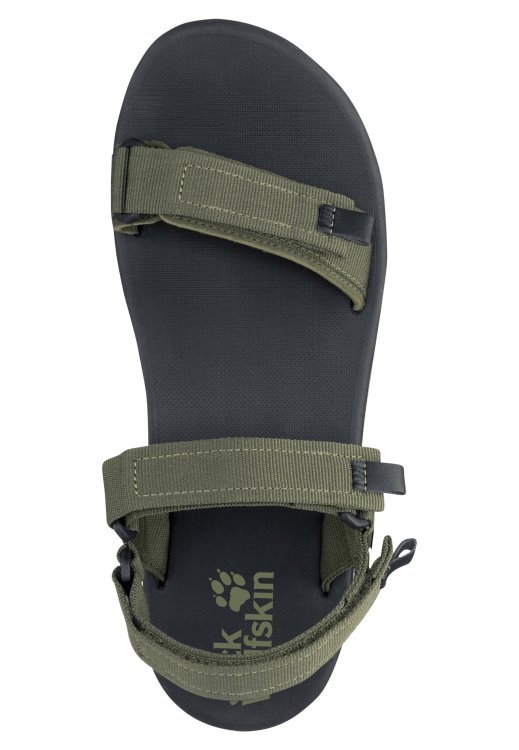 Outfresh Sandal M Origin Brand Jack Wolfskin Khaki-Black