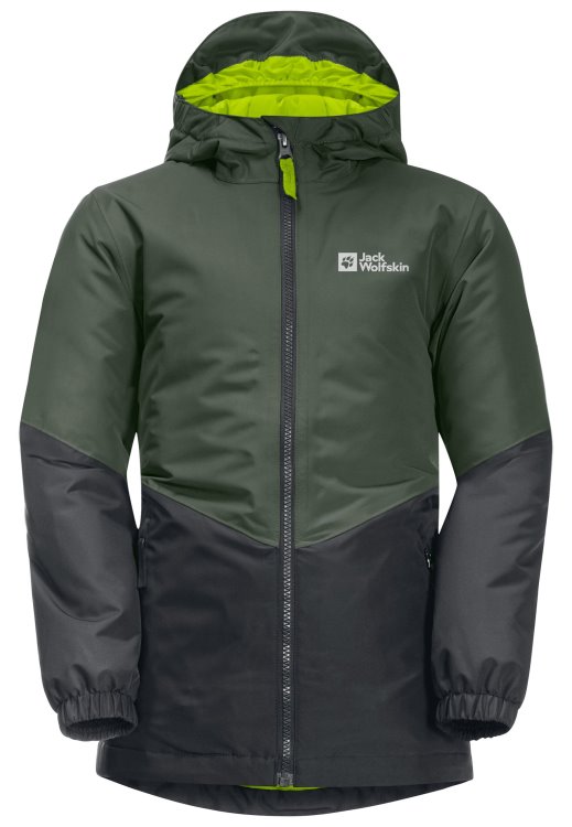 Thyme Green Brand Trios Jacket K Brand Jack Wolfskin