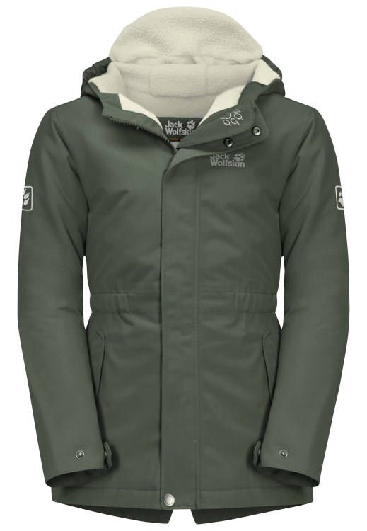New Brand Jack Wolfskin Thyme Green Cosy Bear Jacket G