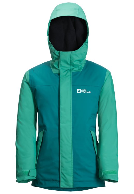 New Icy Mountain Jacket K Brand Jack Wolfskin Bay Blue
