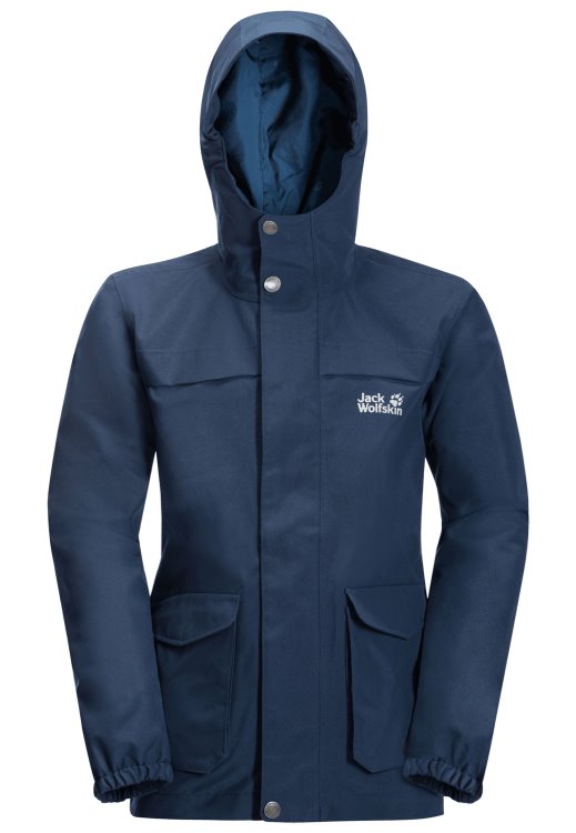 Origins Rock Town Jacket B Dark Indigo Brand Jack Wolfskin