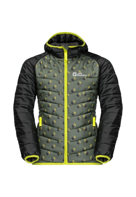 New Thyme Green All Over Zenon Print Jacket K Brand Jack Wolfskin