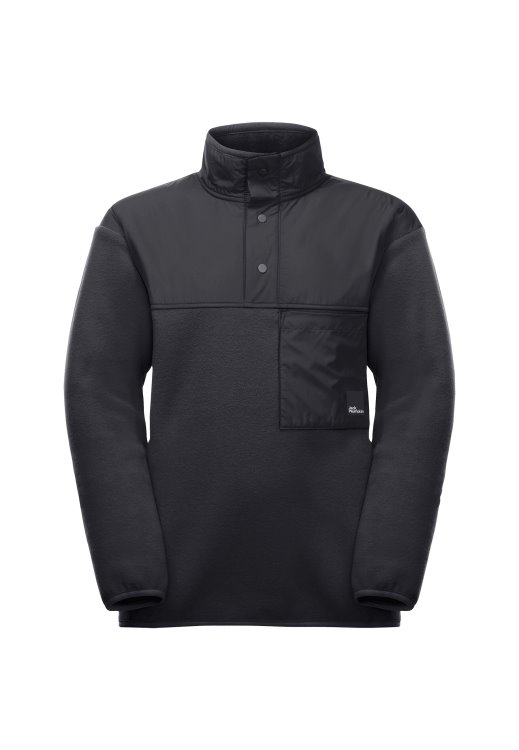 Collections Brand Jack Wolfskin Black Spirit Fleece Halfzip Y