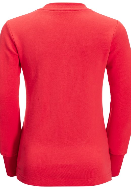 Brand Jack Wolfskin Essential Crewneck K Tulip Red