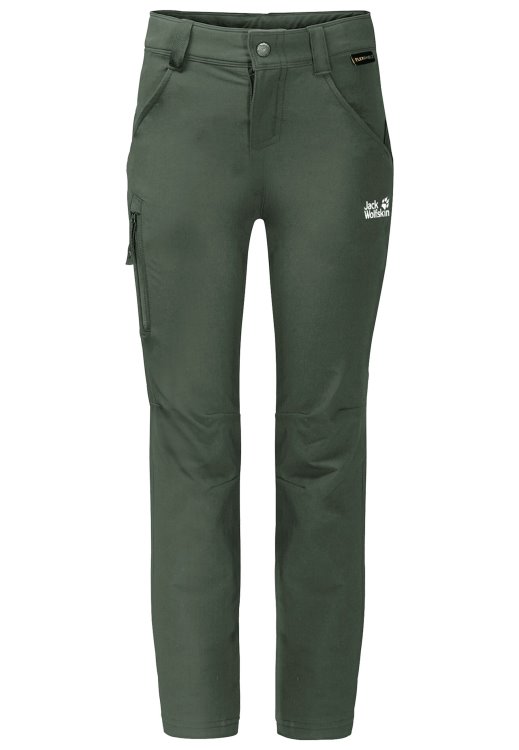 New Thyme Green Brand Jack Wolfskin Activate Pants Kids