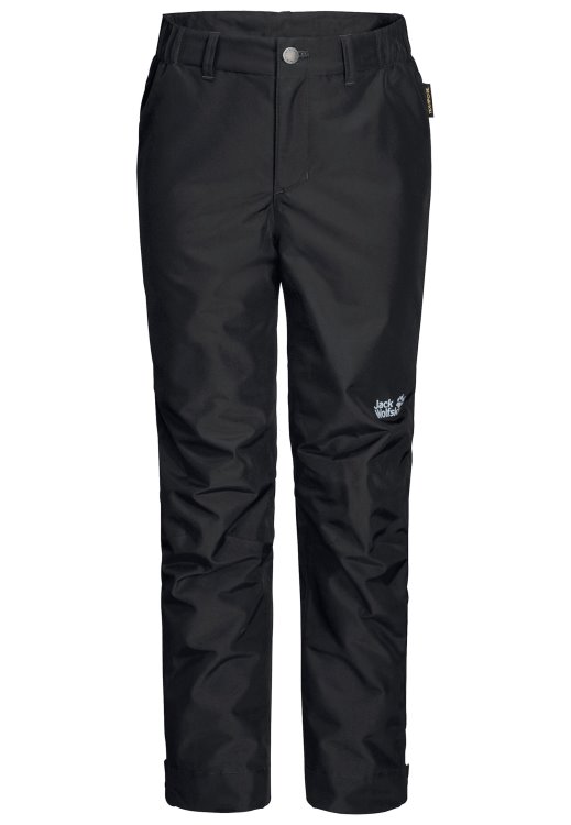 Brand Jack Wolfskin Snowy Days Pants Kids Origin Black