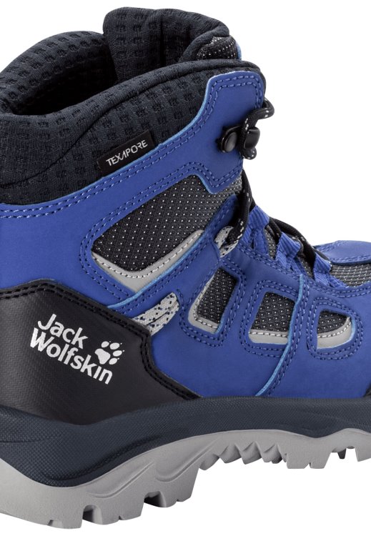 Dark Blue-Grey Vojo Texapore Mid K Best Brand Jack Wolfskin