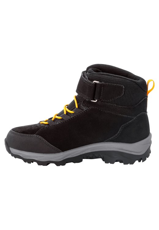 Brand Jack Wolfskin Black-Burly Yellow Xt Fashion Vojo Lt Texapore Mid K