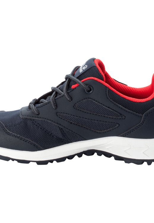 Brand Jack Wolfskin Woodland Texapore Low K Night Blue-Red Origins