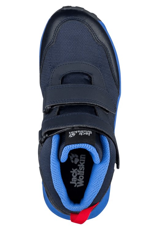 Brand Jack Wolfskin Origins Woodland Texapore Mid Vc K Dark Blue-Red