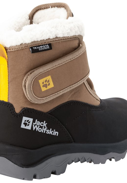 Hot Brown-Black Vojo Shell Texapore Mid Vc K Brand Jack Wolfskin