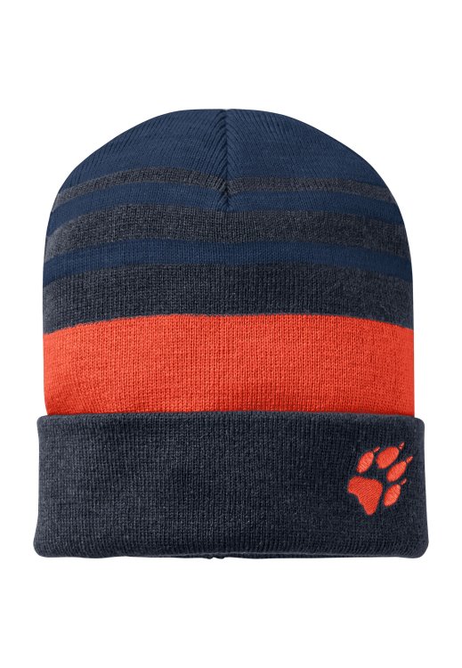 Original Stripy Knit Cap K Brand Jack Wolfskin Active Blue