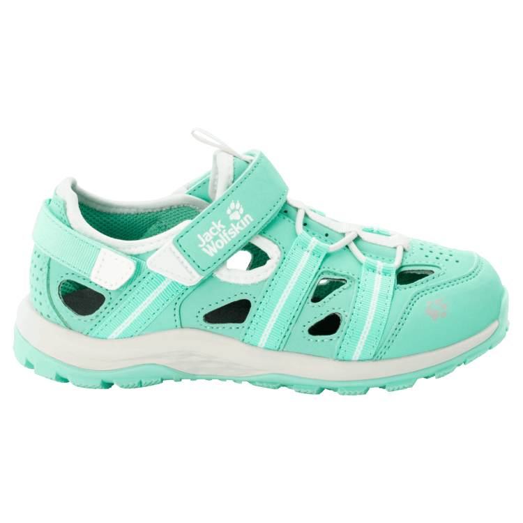 Light Green-White Brand Jack Wolfskin Origins Kid's Sun Climber