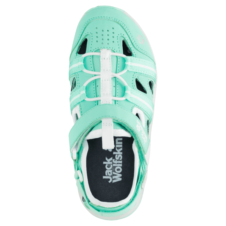Light Green-White Brand Jack Wolfskin Origins Kid's Sun Climber