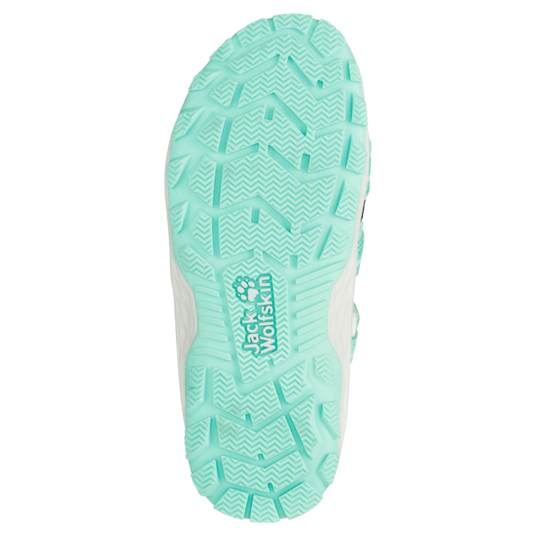 Light Green-White Brand Jack Wolfskin Origins Kid's Sun Climber