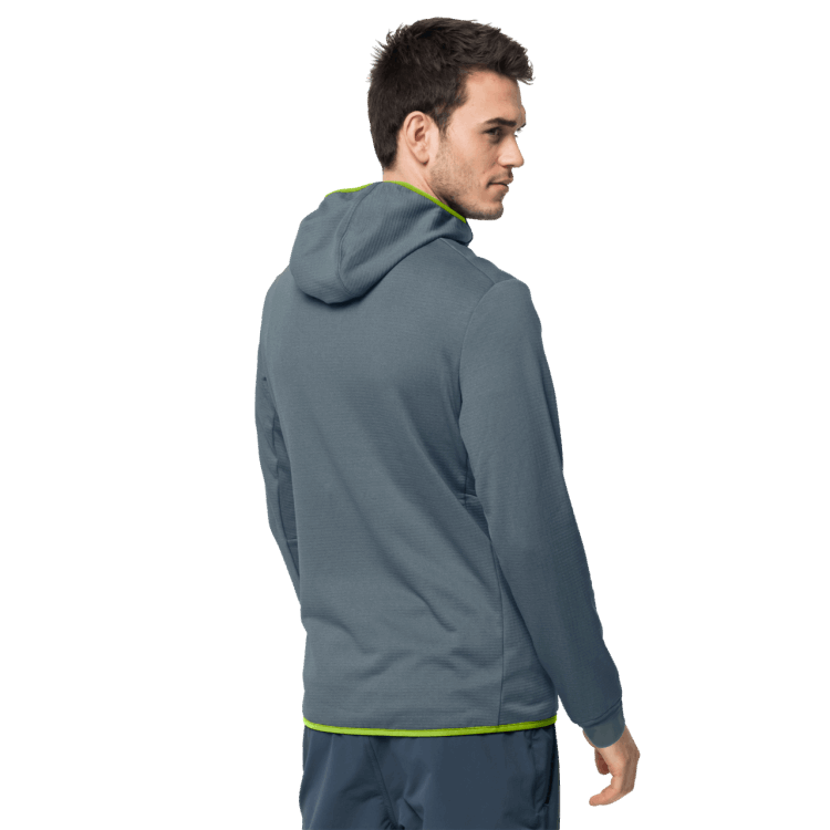 Brand Jack Wolfskin Storm Grey Origin Men's Hydro Grid Fleece