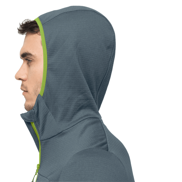Brand Jack Wolfskin Storm Grey Origin Men's Hydro Grid Fleece