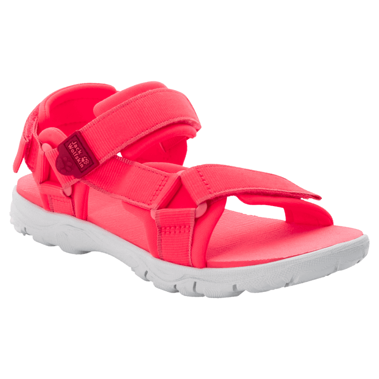 Kid's Seven Seas 3 Coral Pink Fashion Brand Jack Wolfskin