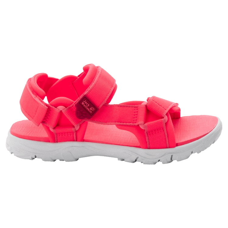 Kid's Seven Seas 3 Coral Pink Fashion Brand Jack Wolfskin