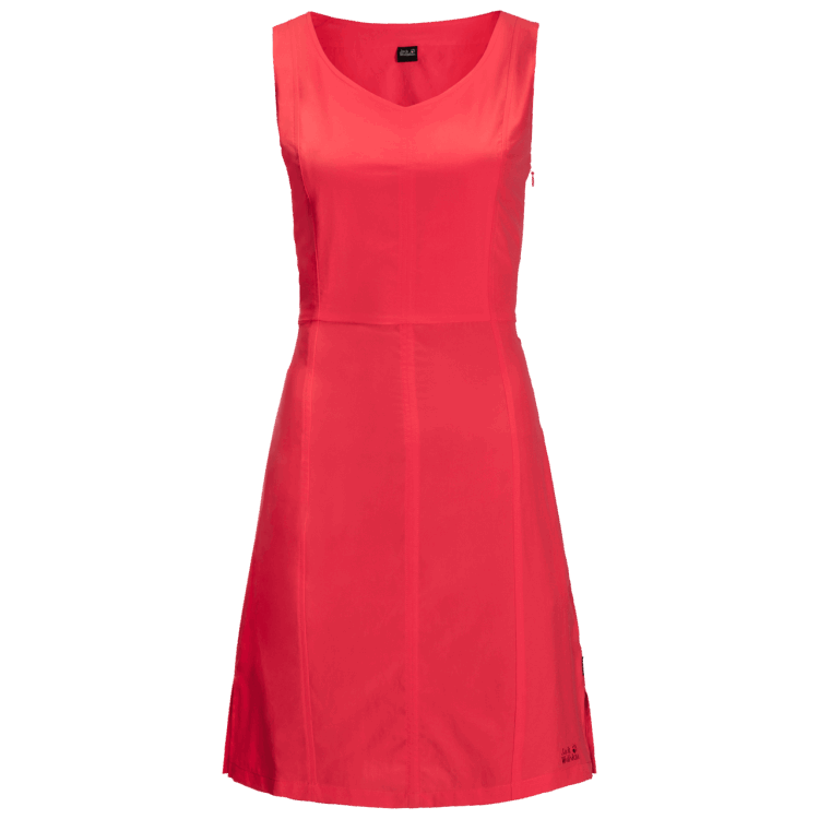 Tulip Red Best Brand Jack Wolfskin Costa Calma Dress