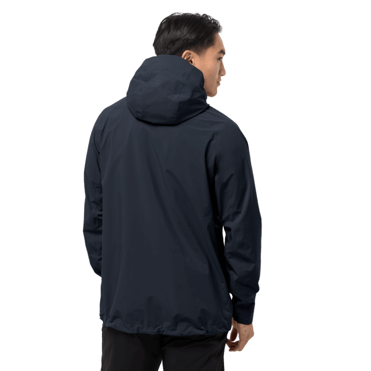 Night Blue Men's Highest Peak Jacket Brand Jack Wolfskin New