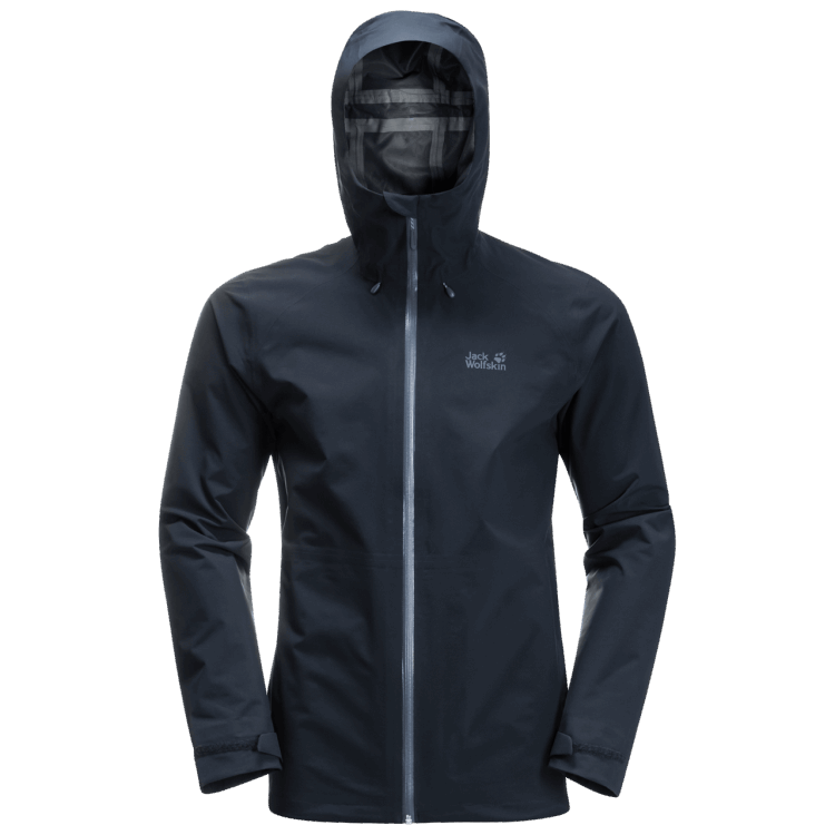 Night Blue Men's Highest Peak Jacket Brand Jack Wolfskin New