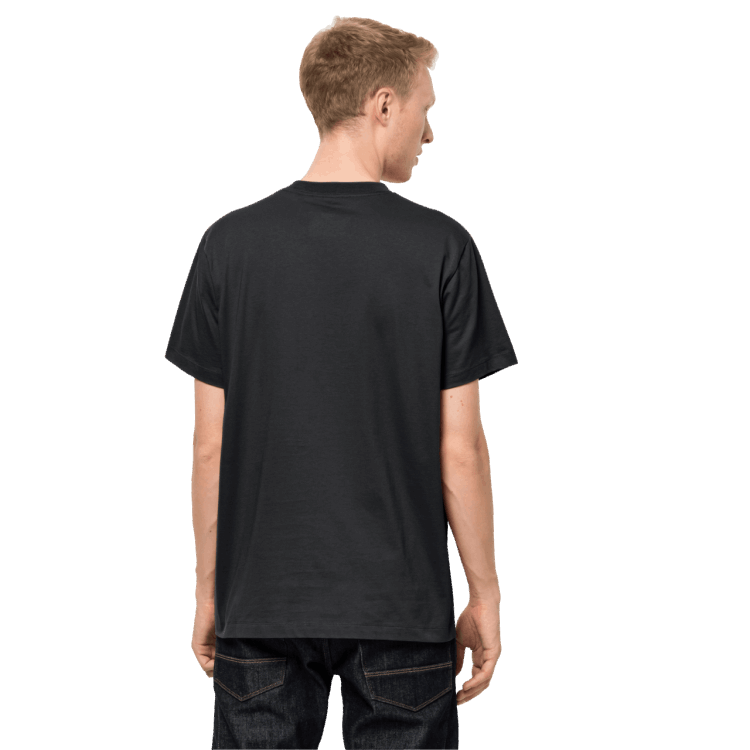Original Black Men's Strobe T Brand Jack Wolfskin
