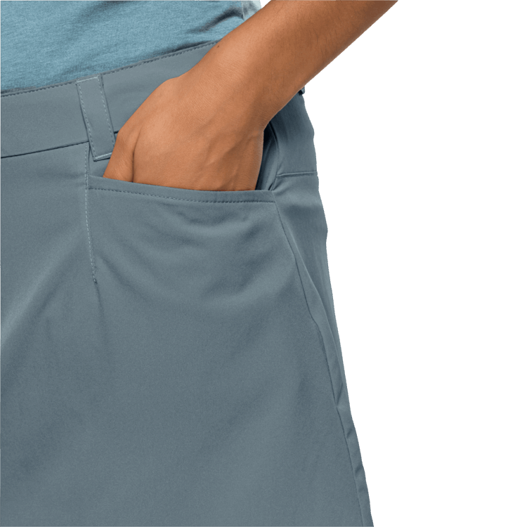 Origin Brand Jack Wolfskin Teal Grey Sonora Skort