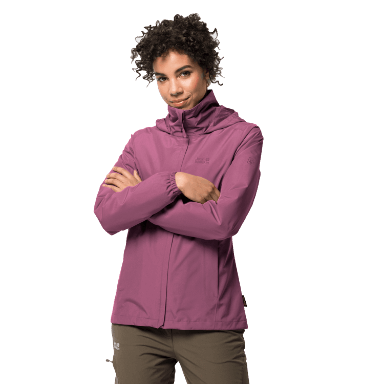 Women's Stormy Point Jacket Brands Violet Quartz Brand Jack Wolfskin