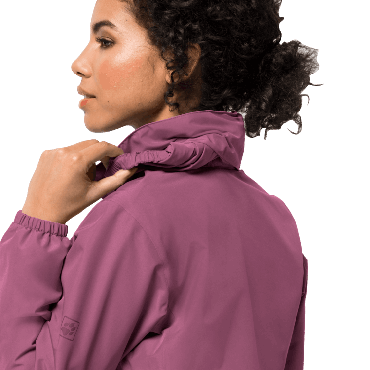 Women's Stormy Point Jacket Brands Violet Quartz Brand Jack Wolfskin