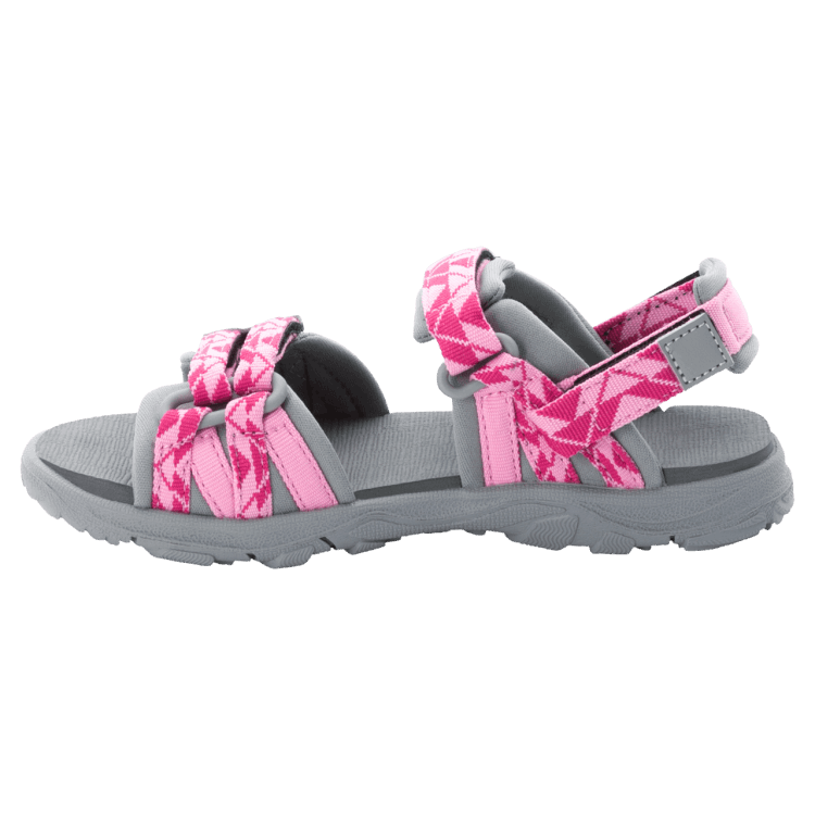 Origins Kid's 2 In 1 Sandal Brand Jack Wolfskin Pink-Light Grey