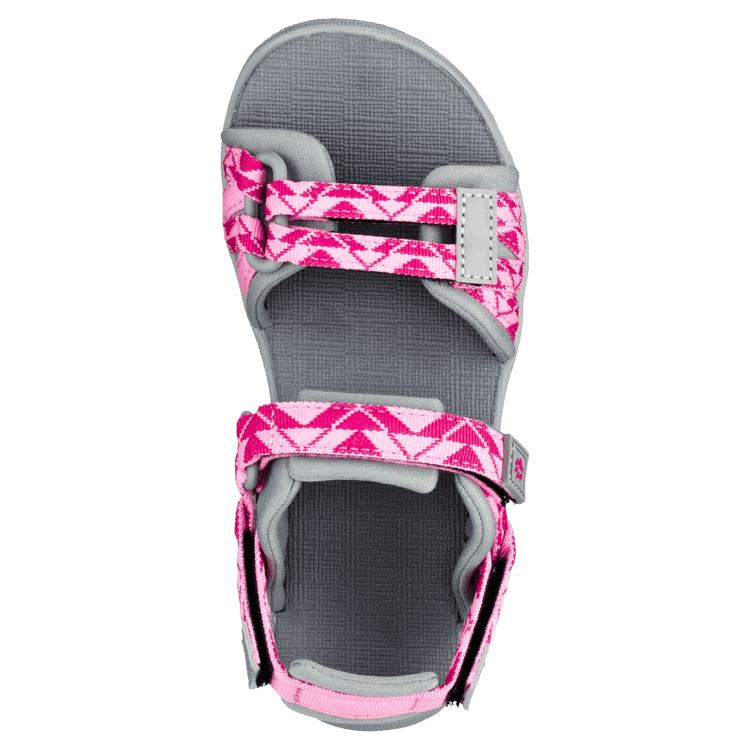 Origins Kid's 2 In 1 Sandal Brand Jack Wolfskin Pink-Light Grey