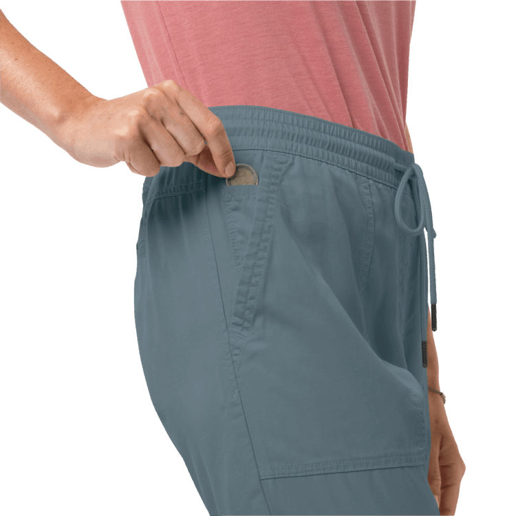 Brand Jack Wolfskin Origins Women's Mojave Pants Teal Grey