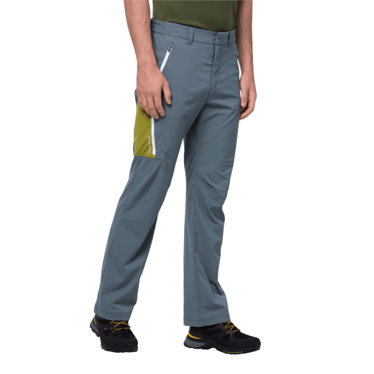 Men's Overland Pants Brand Jack Wolfskin Hot Storm Grey