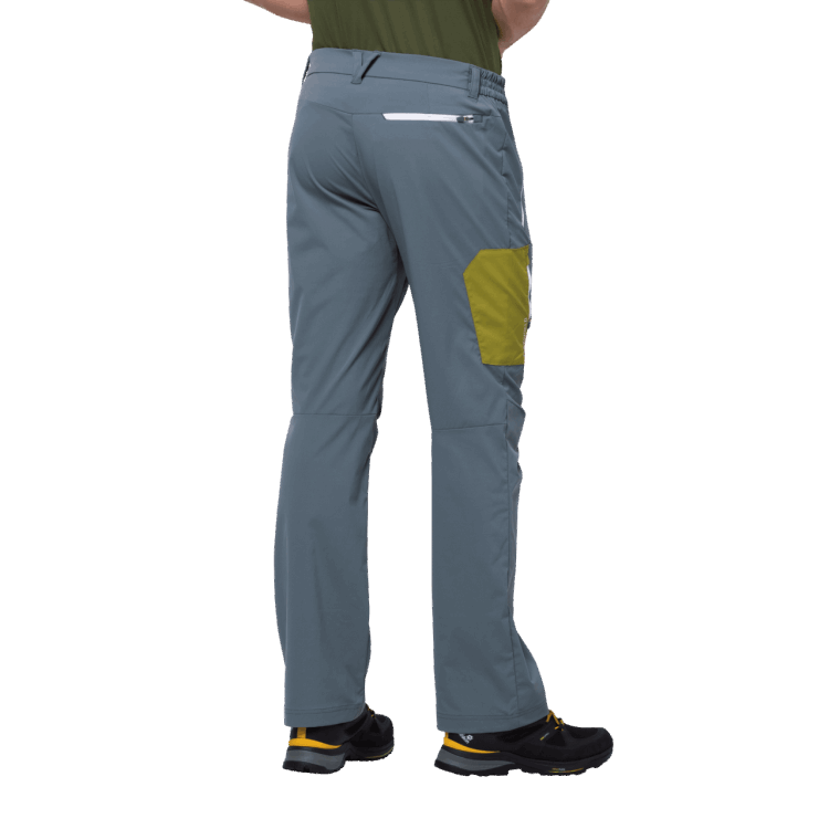 Men's Overland Pants Brand Jack Wolfskin Hot Storm Grey